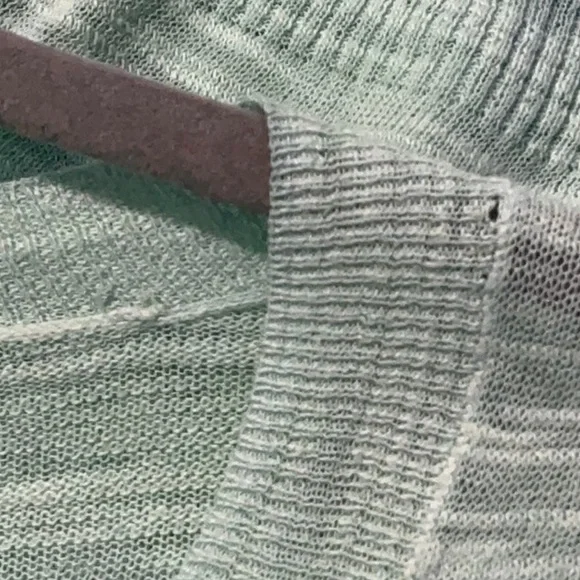 MADEWELL The Slub Knit Lobster Sweater S 23” p2p Mint - Picture 9 of 11